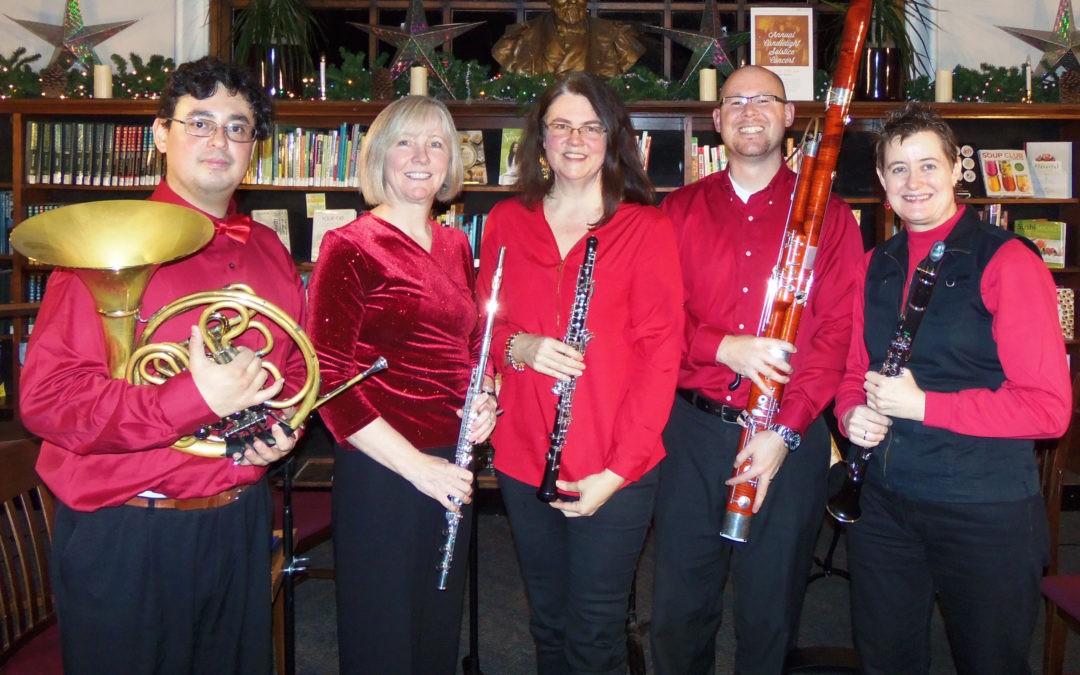 Davis Arts Council welcomes Wi-Fi(ve) Woodwind Quartet