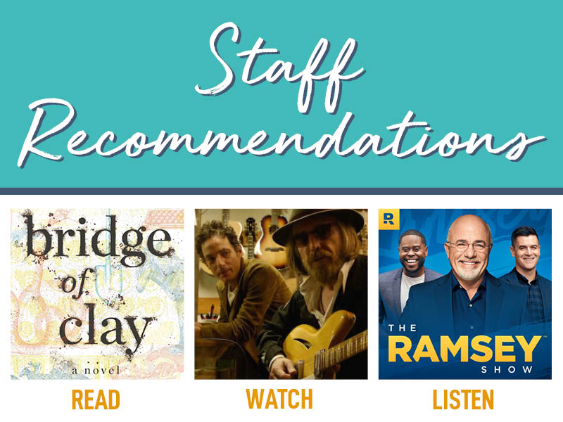 READ. WATCH. LISTEN. | Staff Recommendations