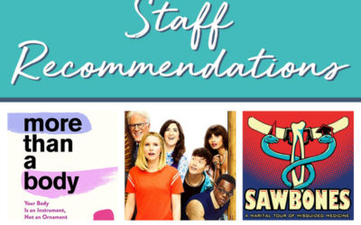 READ. WATCH. LISTEN. | Staff Recommendations