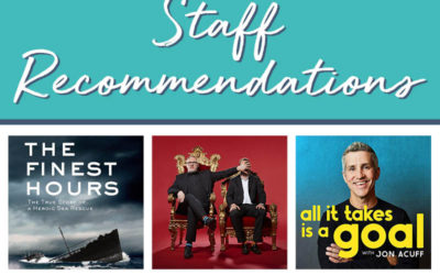 READ. WATCH. LISTEN. | Staff Recommendations