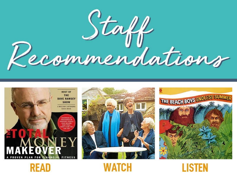 READ. WATCH. LISTEN. | Staff Recommendations